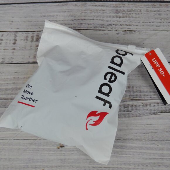 Baleaf Womens Cropped Running Workout Top Shirt Sz Large Short Sleeve Black NWT - Picture 6 of 16